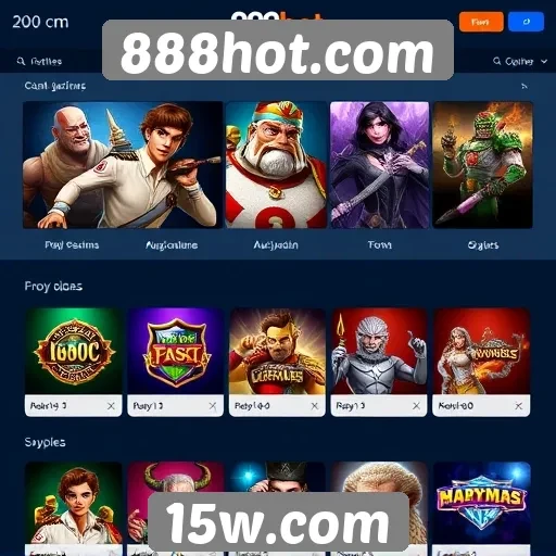 Jogos populares disponíveis na plataforma 888hot.com