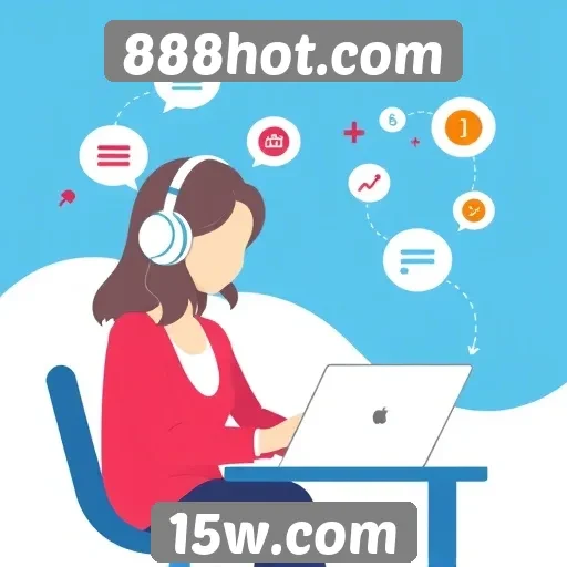 Atendimento ao cliente no 888hot.com
