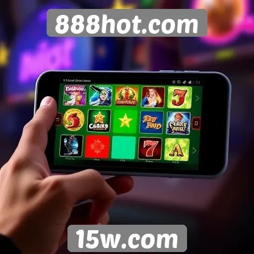 Desempenho de jogo em dispositivos móveis no 888hot.com