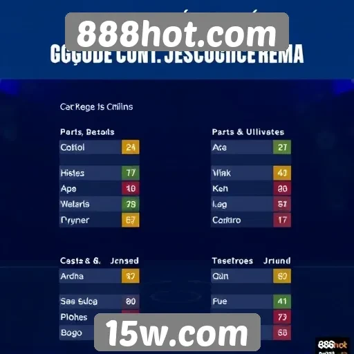 Estatísticas de jogadores no 888hot.com