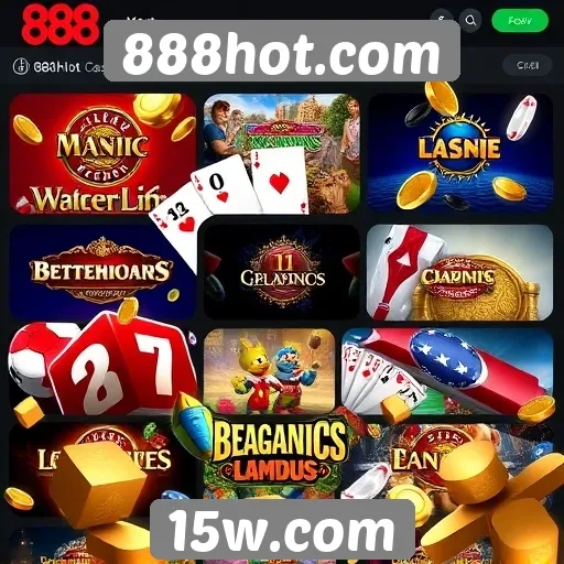Análise das opções de jogos disponíveis no 888hot.com